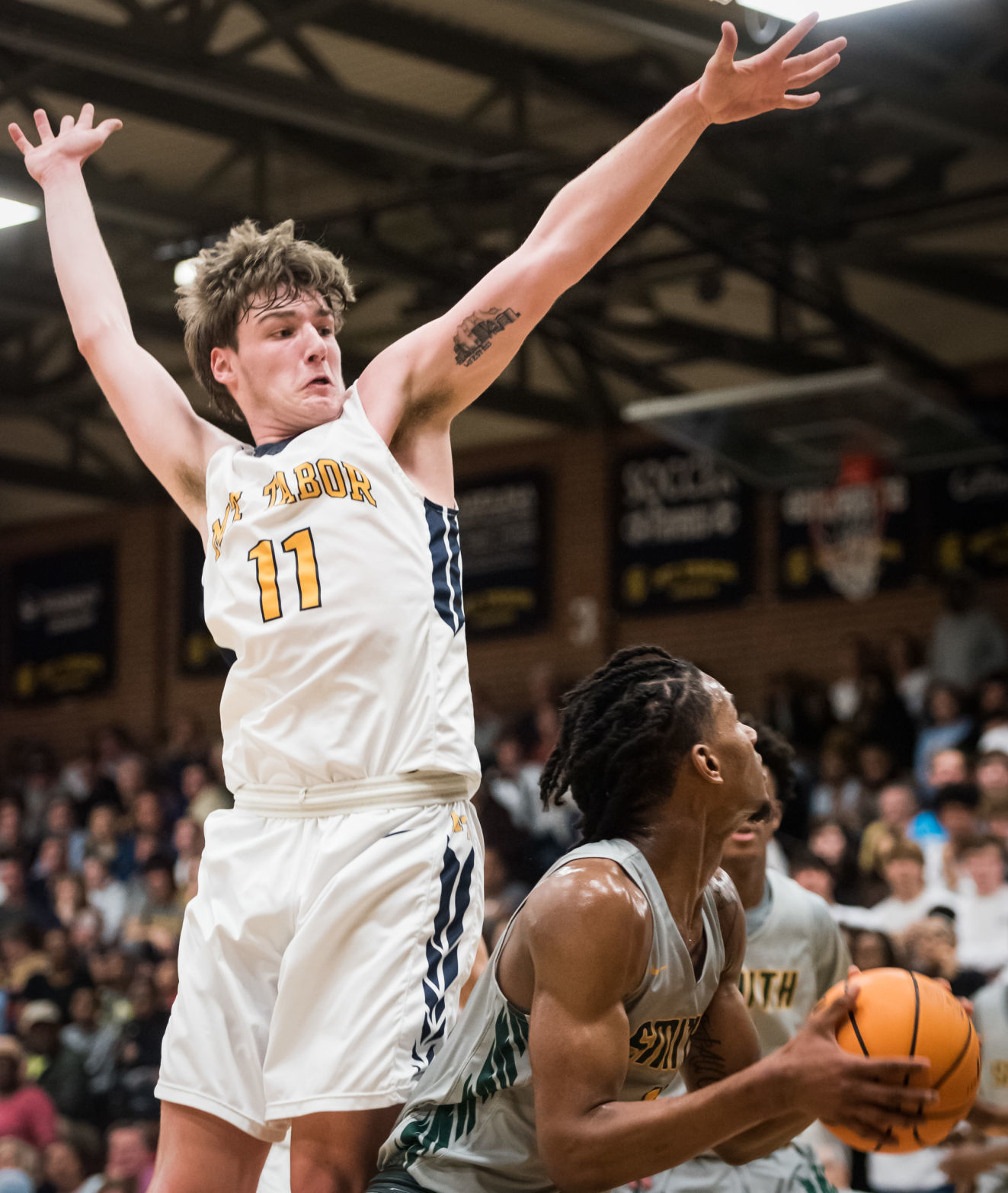 Mount Tabor Greensboro Smith Boys Bball
